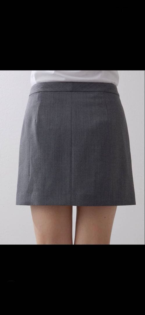 ウィムガゼット　ウールギャバミニスカート
