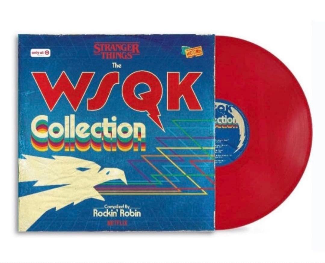 US限定 ストレンジャーシングス WSQK レコード コレクション 海外限定
