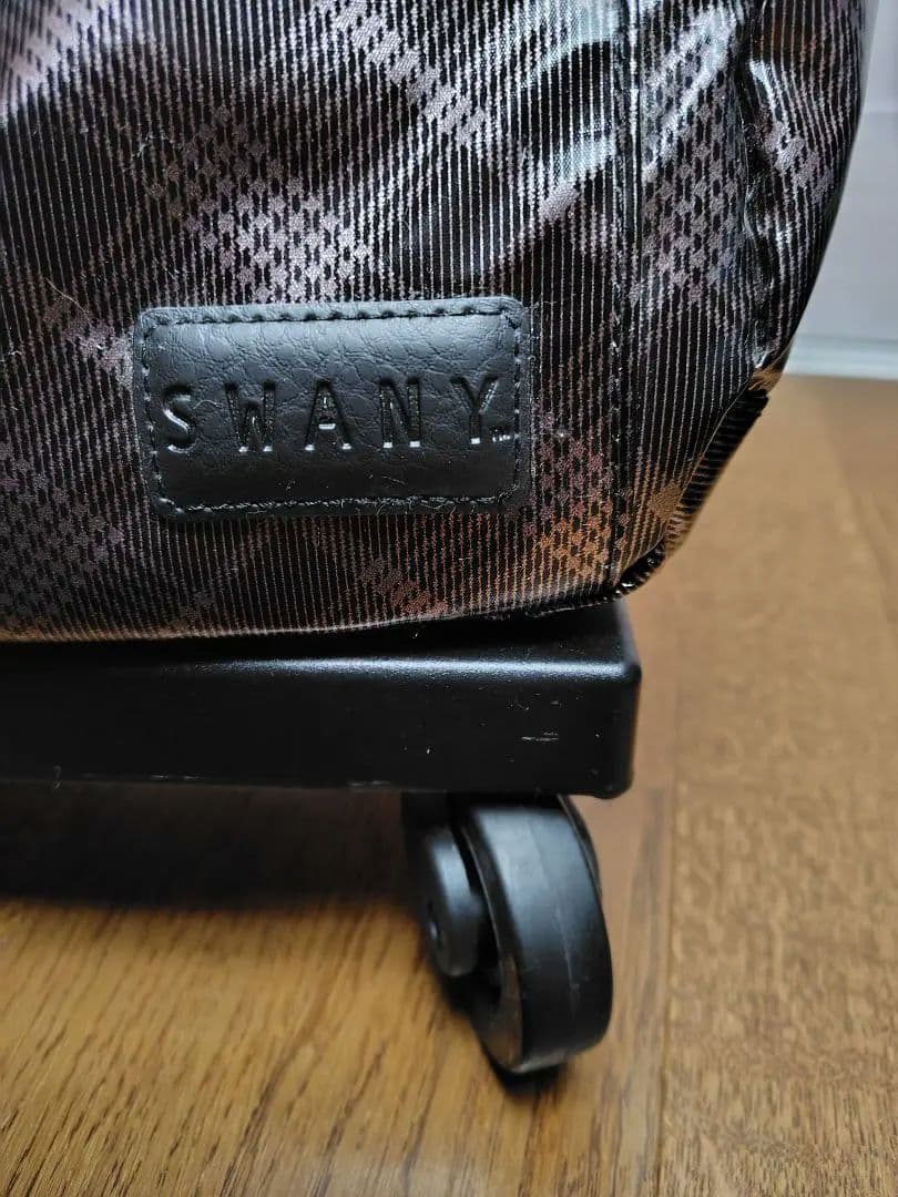 SWANYスワニータルタン　ダイヤモンドパターンキャリーバッグ　 ストッパーなし