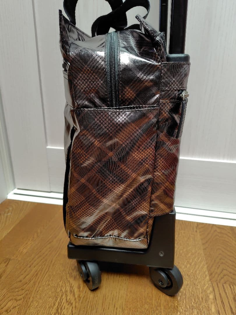 SWANYスワニータルタン　ダイヤモンドパターンキャリーバッグ　 ストッパーなし