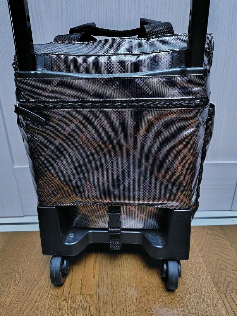SWANYスワニータルタン　ダイヤモンドパターンキャリーバッグ　 ストッパーなし