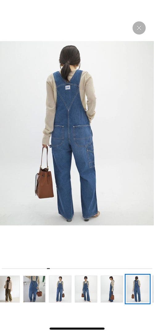 lee/slobe別注オーバーオール