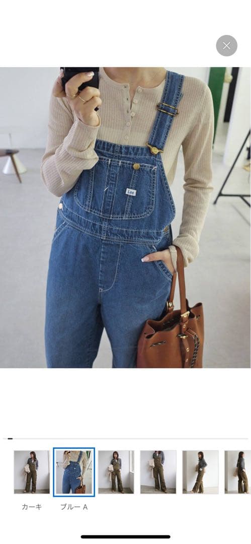 lee/slobe別注オーバーオール