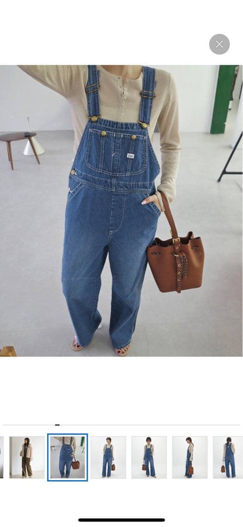 lee/slobe別注オーバーオール