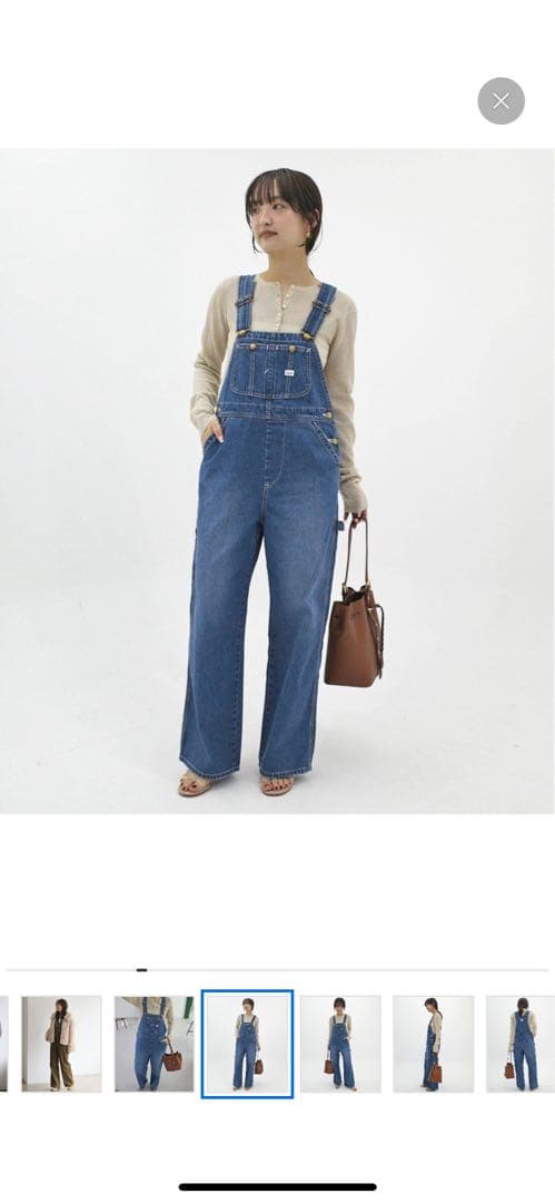 lee/slobe別注オーバーオール