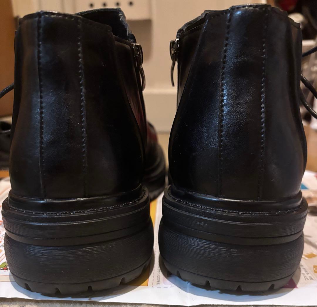 【Stake113】 Zombie Boots +8cm インソール付き 厚底