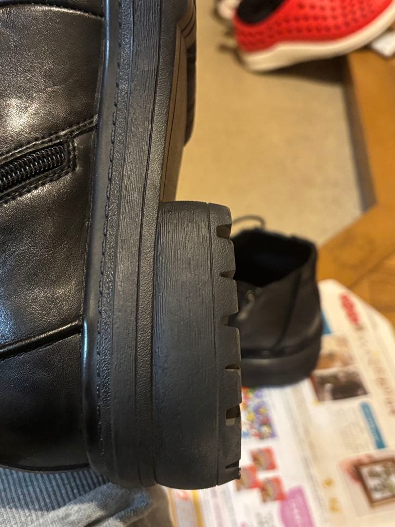 【Stake113】 Zombie Boots +8cm インソール付き 厚底