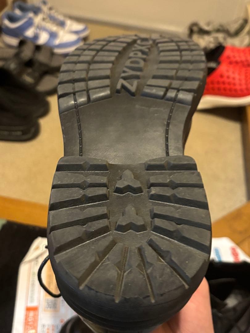 【Stake113】 Zombie Boots +8cm インソール付き 厚底