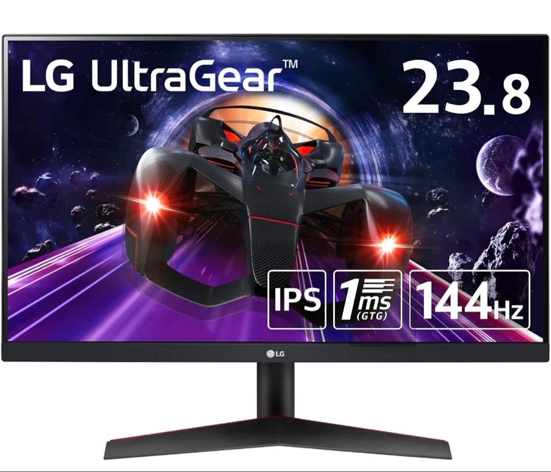 LG UltraGear 23.8インチ ゲーミングモニター