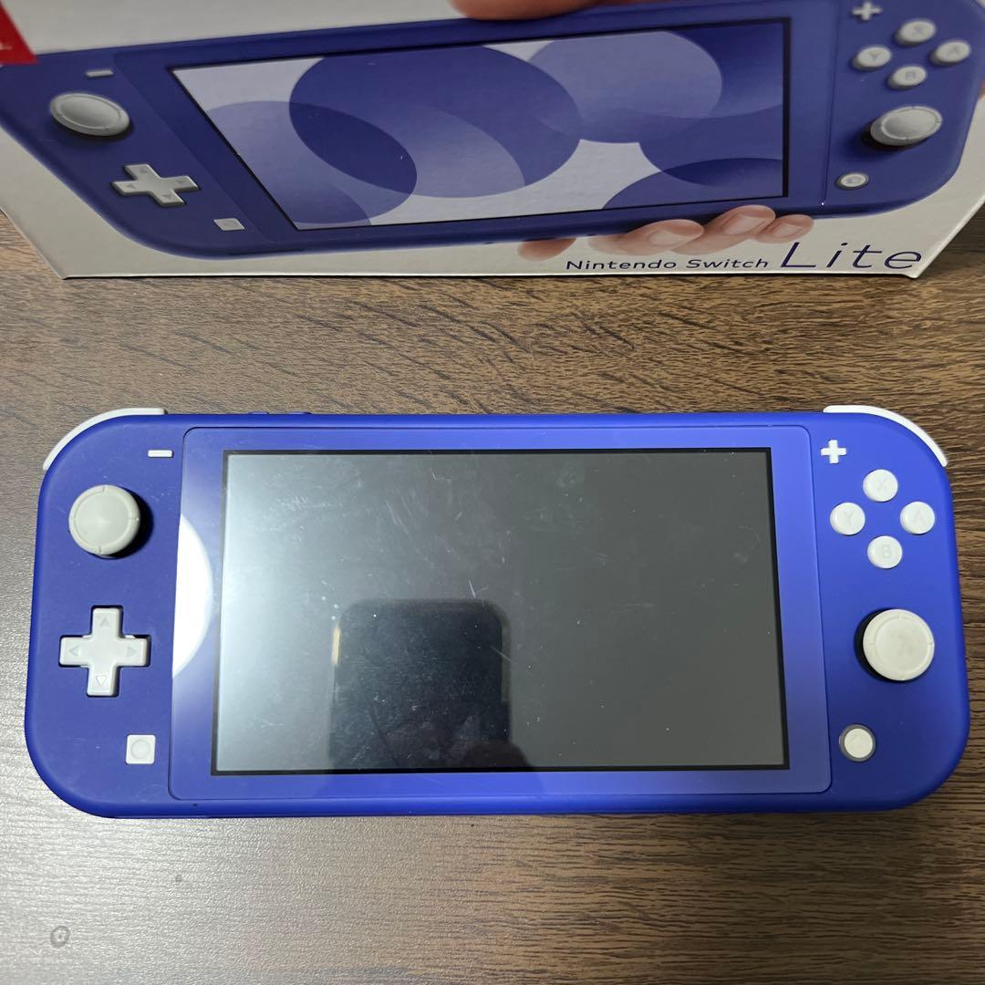 合馬公式アカウント　Switch Nintendo Lite ブルー