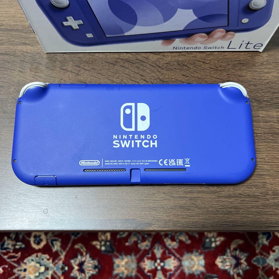 合馬公式アカウント　Switch Nintendo Lite ブルー