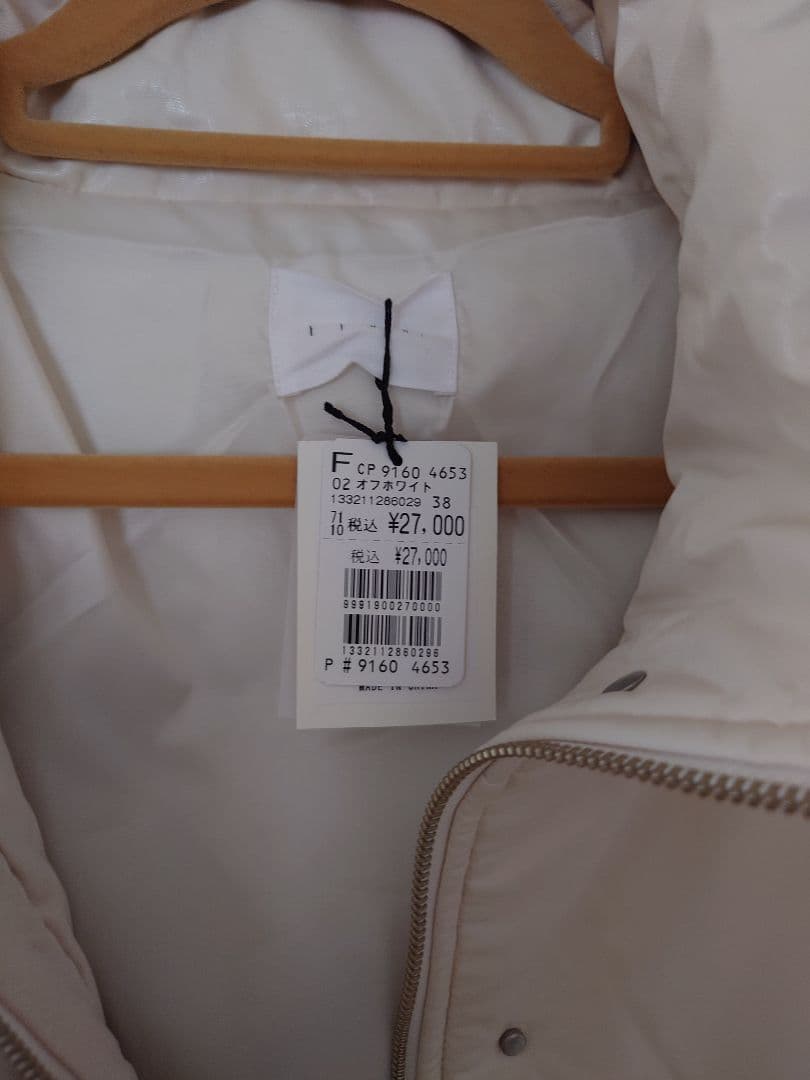 ヤマダヤ　FIKA　フェイクレザーアウター　中綿ブルゾン