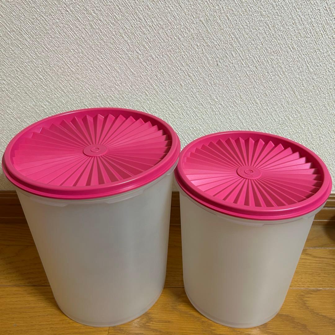 タッパーウェア　デコレーターセット　ビビットピンク