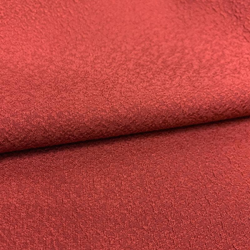 511z42〇こむさでもーど 色無地 中振袖 洒落紋 赤〇美品 成人式 結婚式