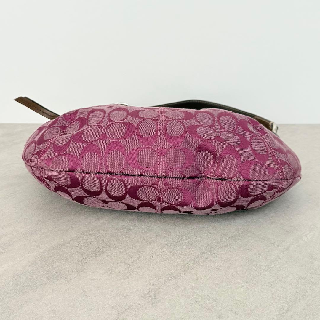 バッグ Coach Signature Soho Hobo Pleated Bag