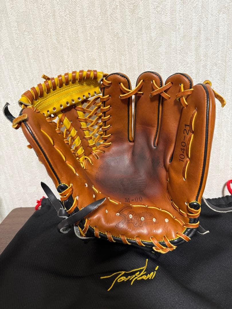 【希少】久保田スラッガー　M00型　鳥谷引退記念グローブ　プロ限定仕様