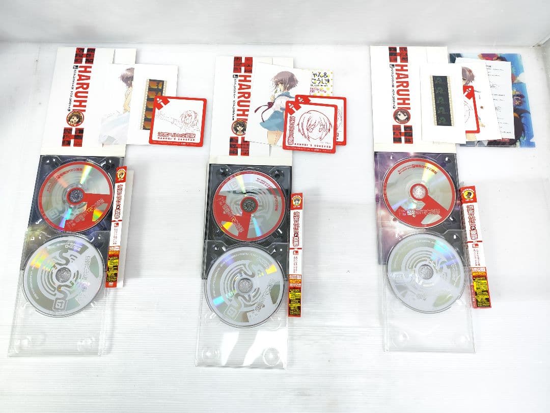 涼宮ハルヒの憂鬱 DVD 全巻　限定版１期２期　劇場版涼宮ハルヒの消失　計20本