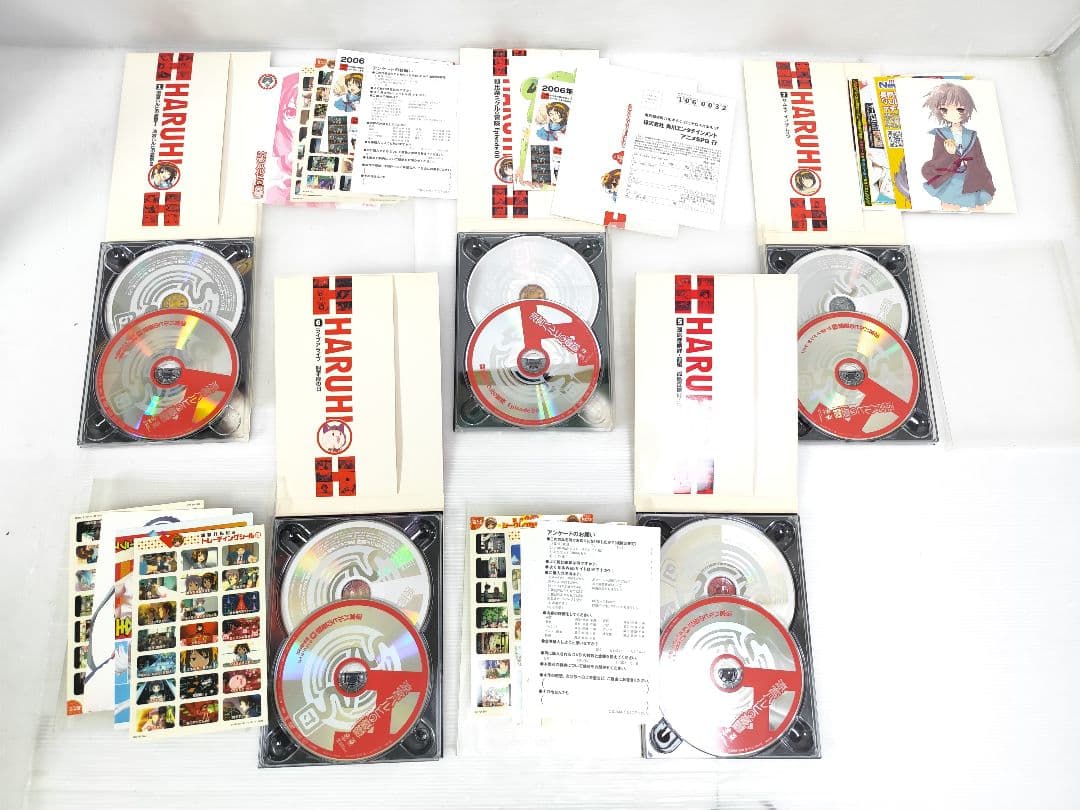 涼宮ハルヒの憂鬱 DVD 全巻　限定版１期２期　劇場版涼宮ハルヒの消失　計20本