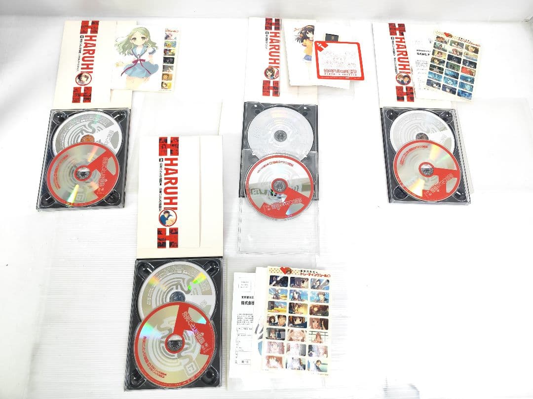 涼宮ハルヒの憂鬱 DVD 全巻　限定版１期２期　劇場版涼宮ハルヒの消失　計20本