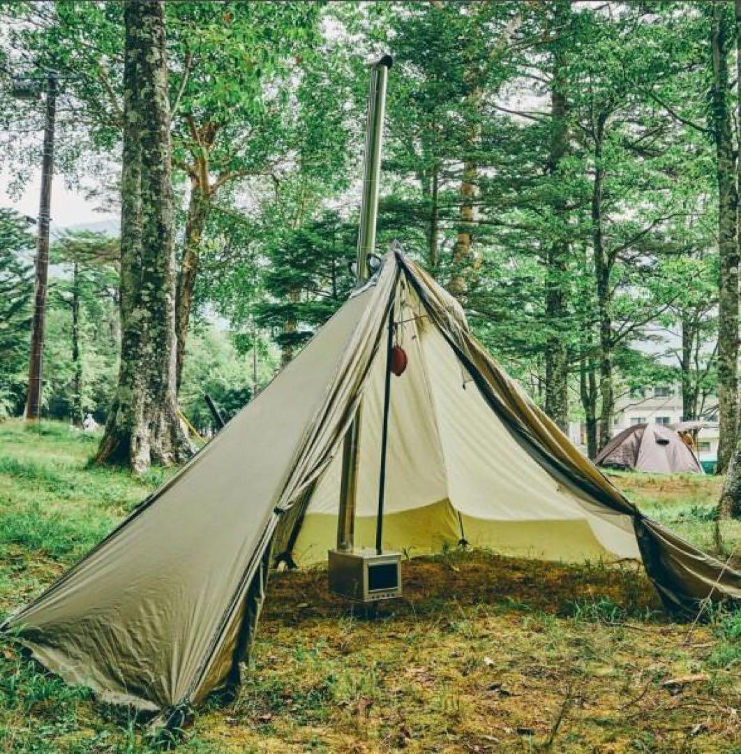 シークアウトサイド　シマロン　4人用　ULワンポールテント　煙突ポート