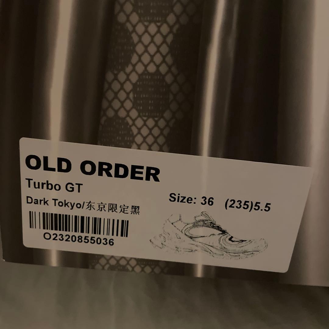 靴 OLDORDER Turbo GT TokyoLimited Edition