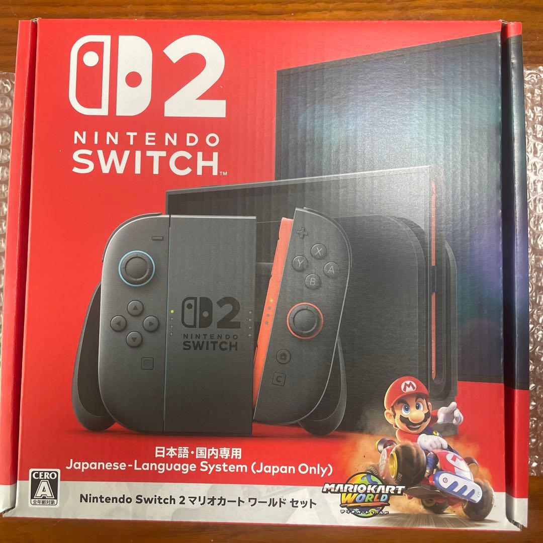 【日本国内専用仕様】Nintendo Switch 2 マリオカートセット　新品