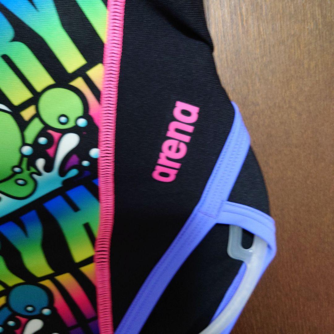 Mサイズ 新品未使用 アリーナ レディース カラフルキャラクター水着 W503
