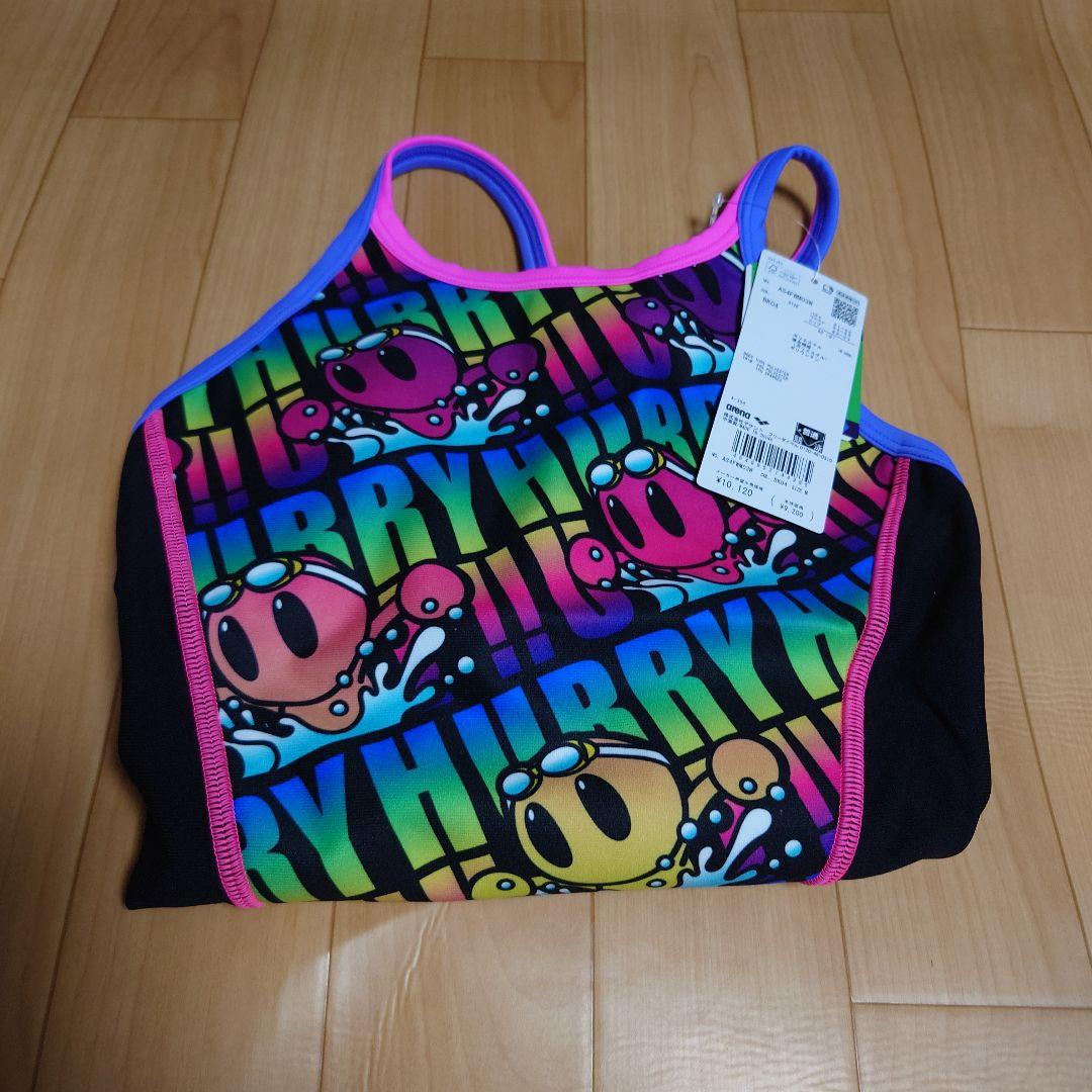 Mサイズ 新品未使用 アリーナ レディース カラフルキャラクター水着 W503