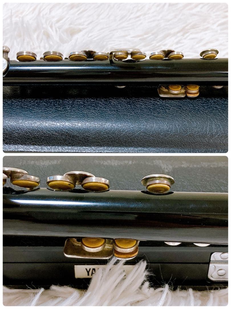 ヤマハ　ピッコロ　管楽器　吹奏楽　純正ハードケース