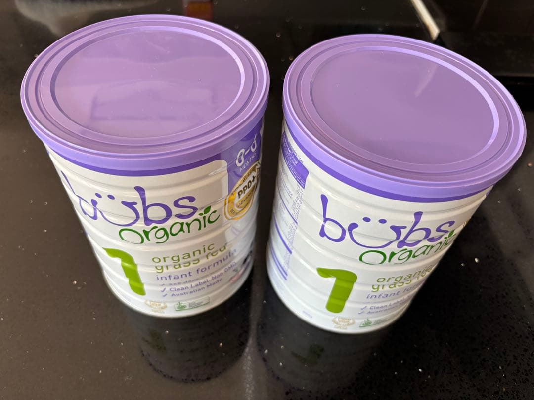 bubs Organic 粉ミルク 2缶セット