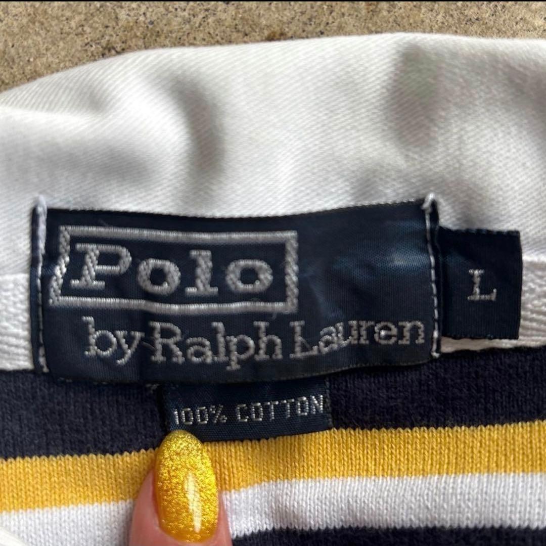 トップス Polo by Ralph Lauren rugby shirt size L
