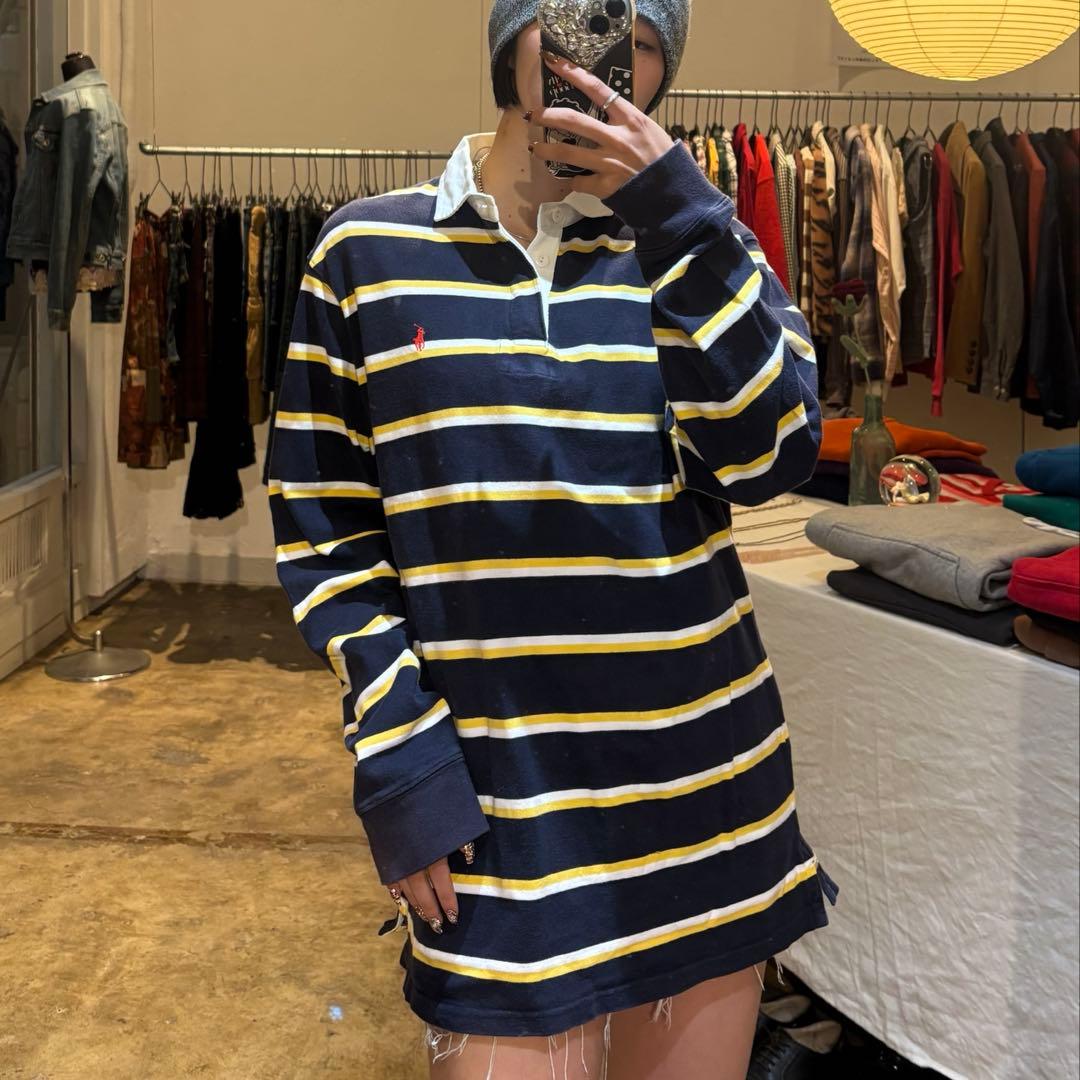 トップス Polo by Ralph Lauren rugby shirt size L