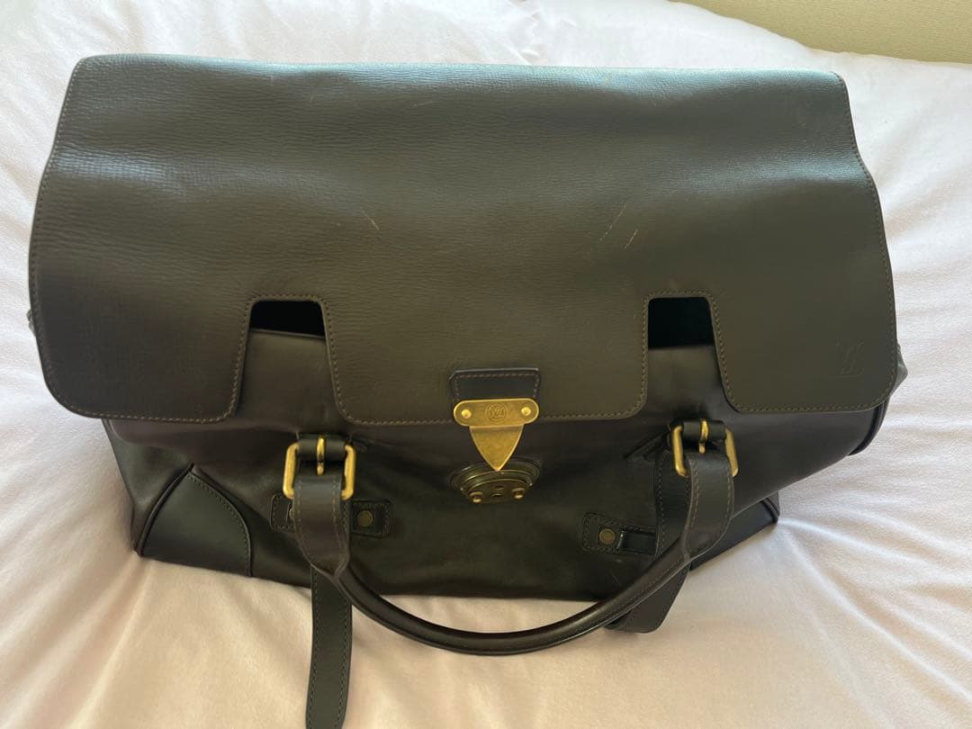 焦茶、ダークブラウンルィヴィトンボストンバック