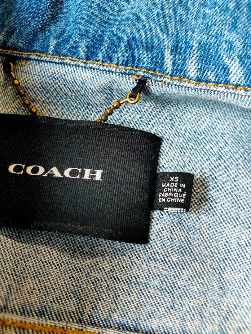 COACH ライトブルーデニムジャケット