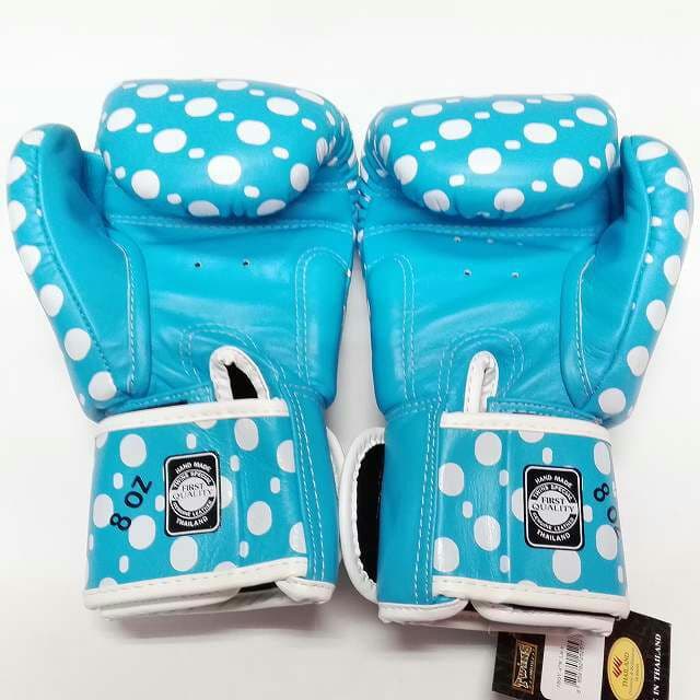 新品 正規 TWINS 本格ボクシンググローブ 本革製 サイズ選択 水玉