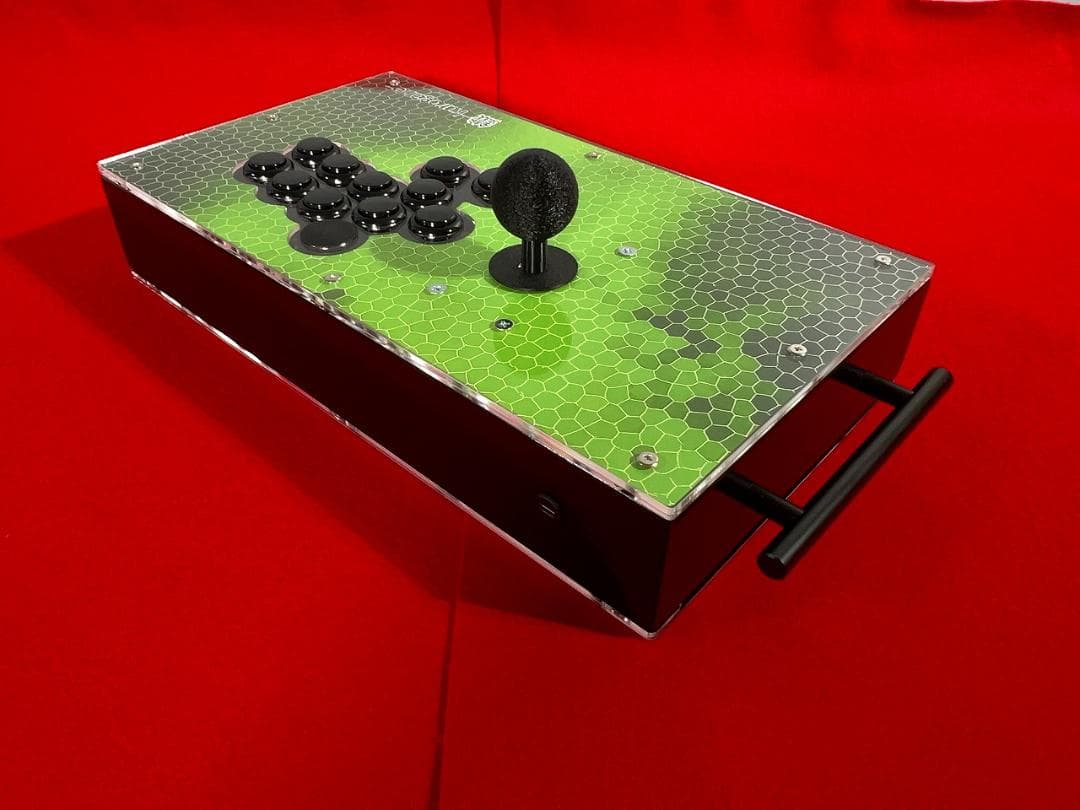 右手24mm仕様 アーケードコントローラー 鐵-kurogane-