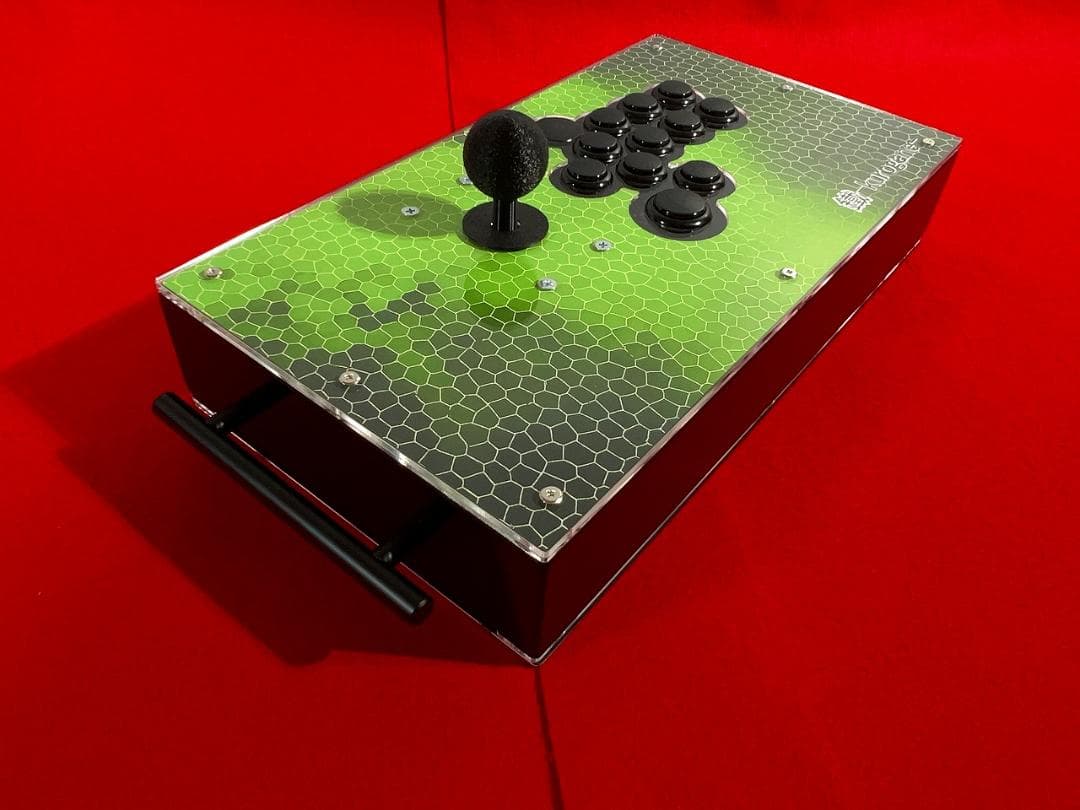 右手24mm仕様 アーケードコントローラー 鐵-kurogane-