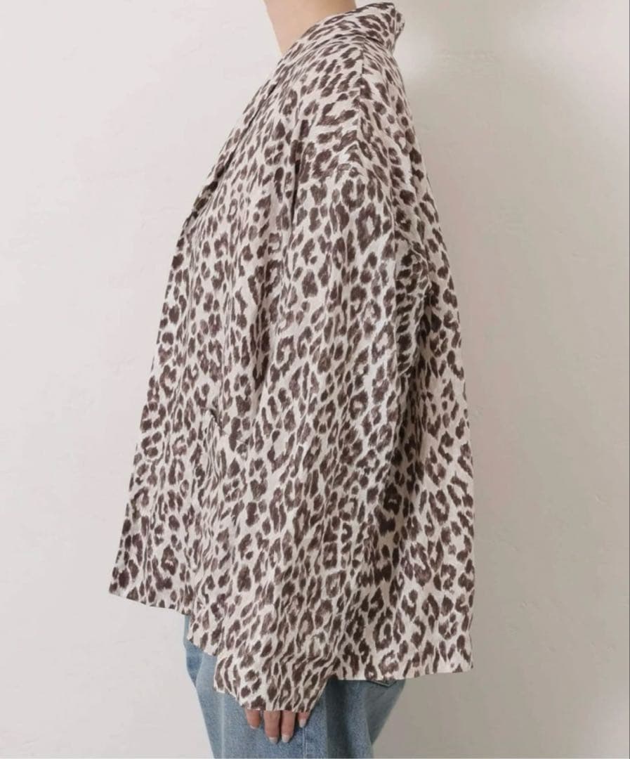 journal standard luxe レオパリネン ジャケット