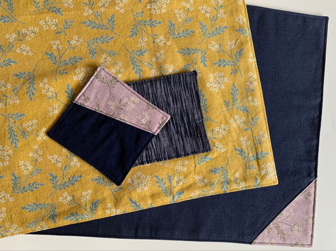 ランチョンマット＆テーブルセンター&コースター　Pepele 様ご依頼分