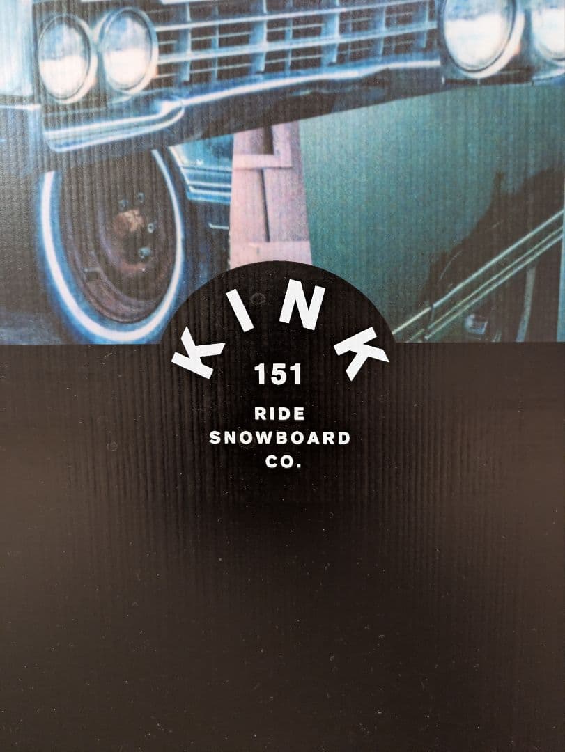 【極美品】18-19 RIDE KINK 151cm / ホットワックス施工済み