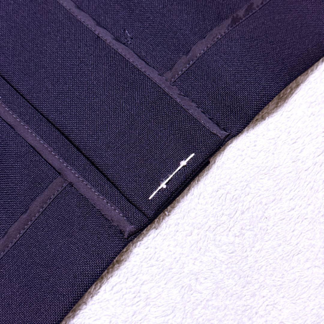 現行【未使用】J.PRESS 紺ブレ ダブル 6つ 金ボタン シルク混 濃紺 M