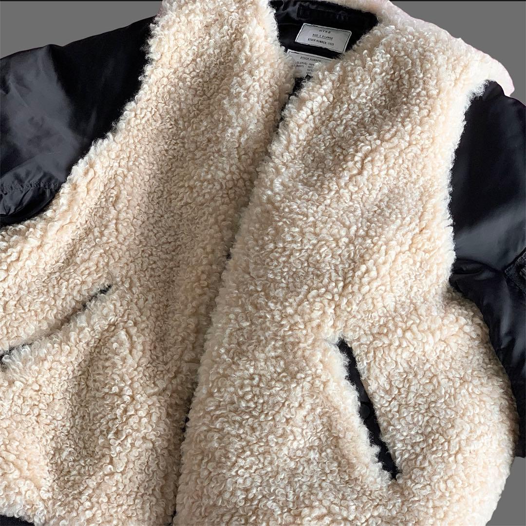 HYKE 25AW 4 TOMORROWLAND別注 フライトジャケット