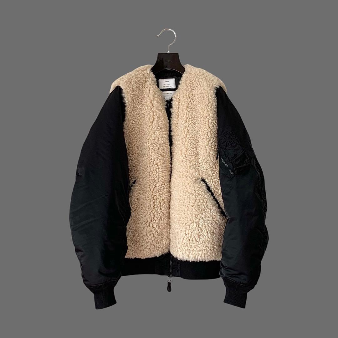 HYKE 25AW 4 TOMORROWLAND別注 フライトジャケット