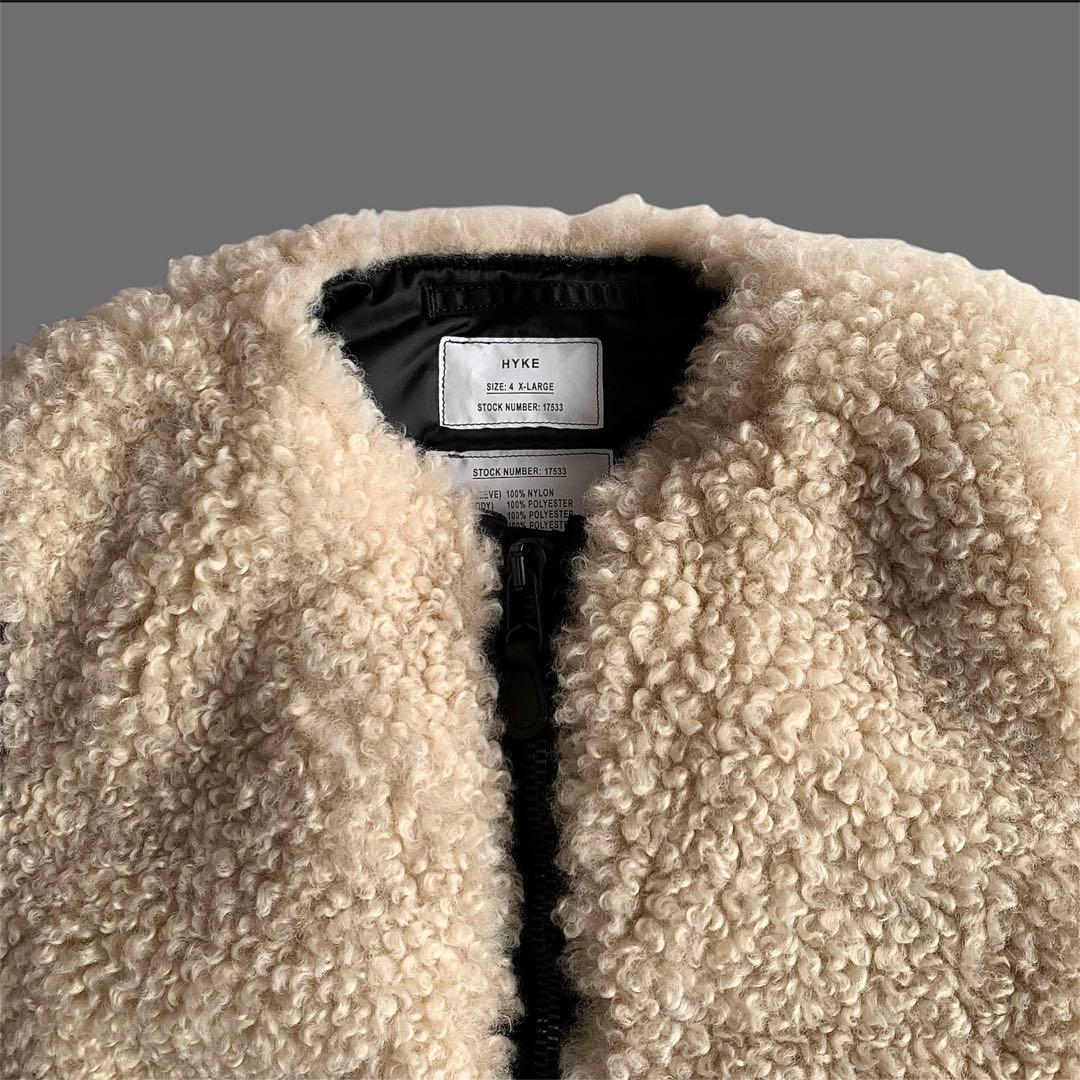 HYKE 25AW 4 TOMORROWLAND別注 フライトジャケット