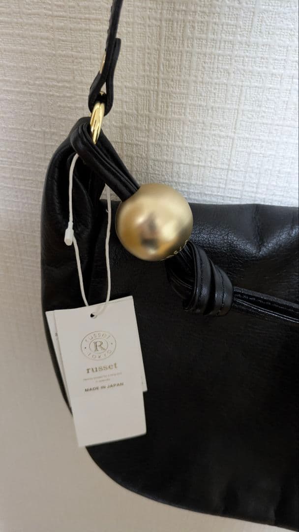 新品タグ有り russet BEARDSLEY 2wayフラップショルダーバッグ