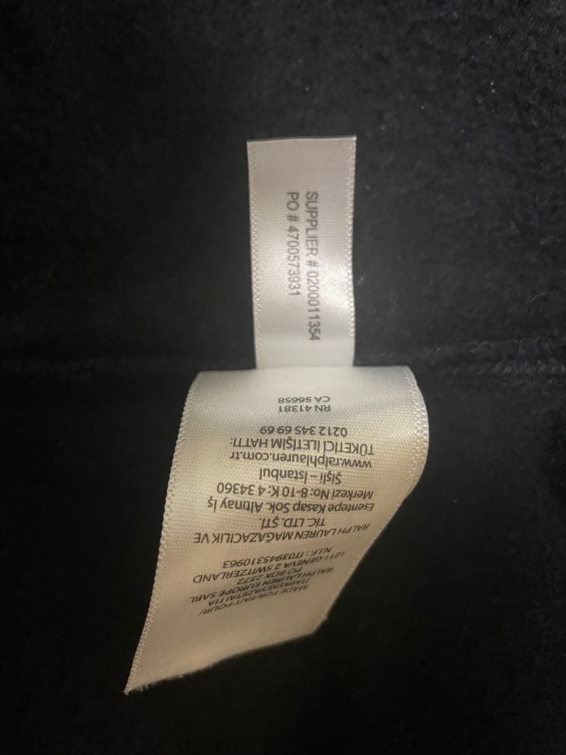 Polo Ralph Lauren ブラックパーカー