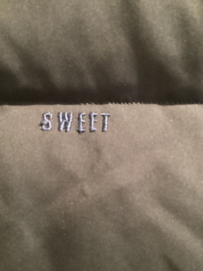 マドモアゼルノンノン　ネイビー ダウンベスト