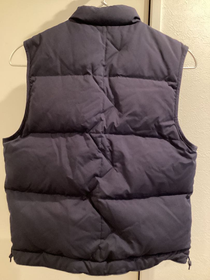 マドモアゼルノンノン　ネイビー ダウンベスト