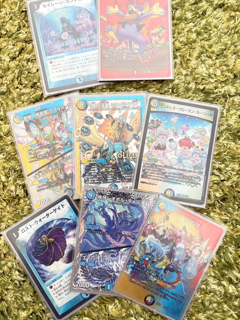 デュエマ　デッキ　ラッカゴスペル　微レート高　スリーブ付き