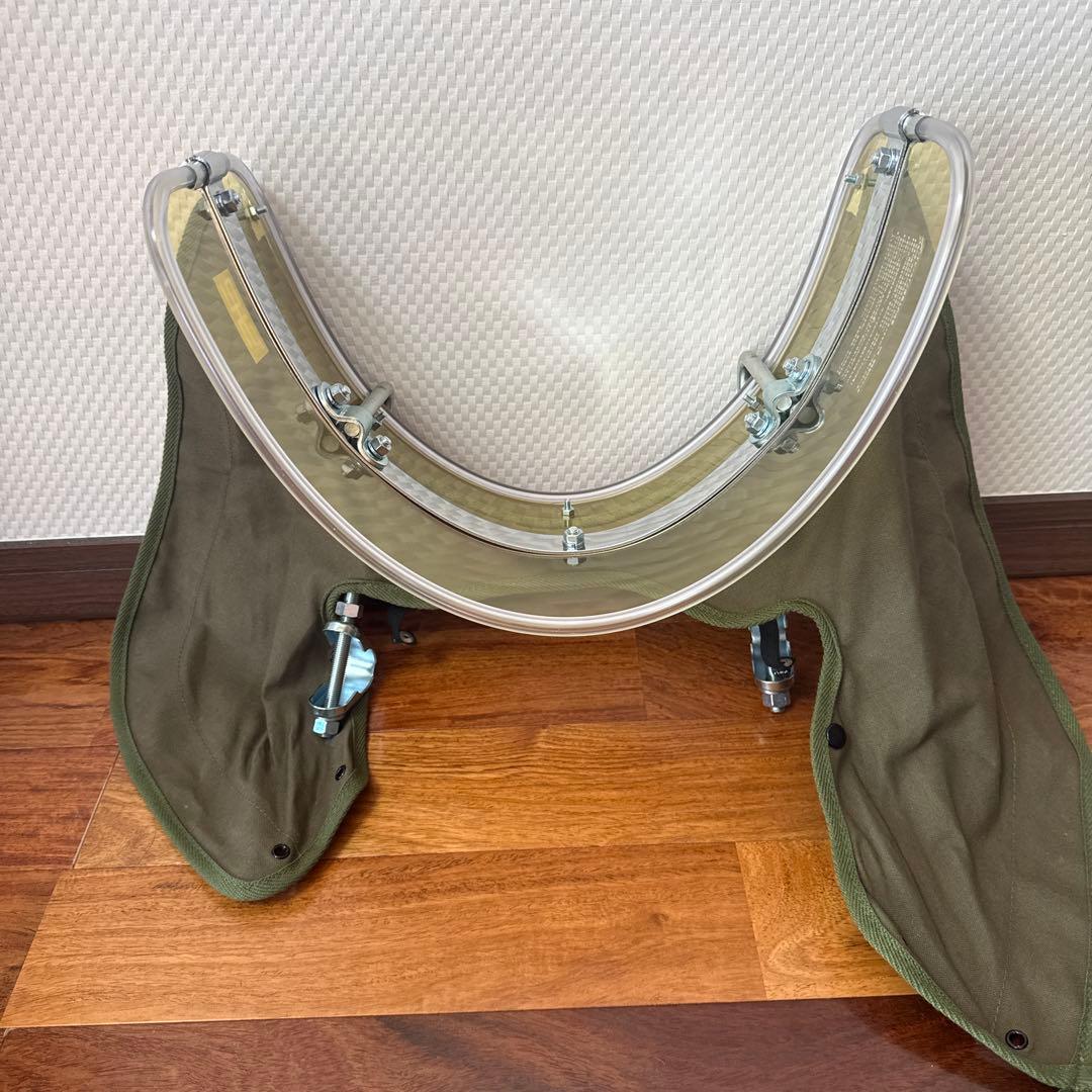 アサヒ　短風防　風防　風貌　黄ばみ ステー付き